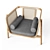 Cozy Reclining Lounger 3D model small image 2