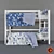 Marine Dream Bunk Bed 3D model small image 1