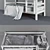 Marine Dream Bunk Bed 3D model small image 3