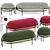 Elegant Ottoman Set for Vray & Corona 3D model small image 1