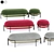 Elegant Ottoman Set for Vray & Corona 3D model small image 2