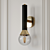 Via Wall Sconce | Elegant Lighting Solution 3D model small image 1