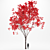 Lush Red Maple Tree: Stunning & Lifelike Foliage 3D model small image 2