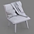 Modern House by John Lewis Accent Armchair 3D model small image 5