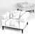 Elegant AURELIO Armchair 3D model small image 2