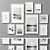 Versatile Picture Frames Collection 3D model small image 2