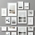 Versatile Picture Frames Collection 3D model small image 7