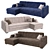 Toulouse Corner Sofa Bed - Stylish and Functional 3D model small image 1