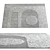 Elegant Minotti Carpet: 600x400 inch 3D model small image 1