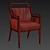 Vintage Gio Ponti Armchair - Iconic Mid-Century Design 3D model small image 4