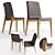 Italian-made Talin Chair: Modern Elegance 3D model small image 1