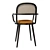 Elegant Luc Chair: Polys 141 150 3D model small image 3