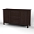 IKEA Hemnes: Elegant and Functional 3-Drawer Console 3D model small image 2