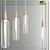 Sleek Brass Design LED Lamps 3D model small image 1
