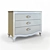 Modern Italian FERRETTI & FERRETTI ANDROMEDA Como 3-Drawer 3D model small image 3