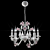 Rose Garden Carob Chandelier 3D model small image 2