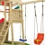 Belvedere Playground Tower 3D model small image 3