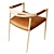 Modern Sola Arm Chair: Award-Winning Design 3D model small image 3