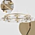 Blossi: Modern Minimalist Chandelier 3D model small image 3