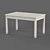 Modern Scandinavian Style IKEA Laneberg Table 3D model small image 1