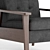 Stylish Olaf Armchair | Classic Design 3D model small image 3