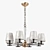 Luxurious Perla Lightstar Pendant Chandelier 3D model small image 2