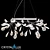 Crystal Lux Evita SP45 D Pendant 3D model small image 1