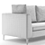 Luxury Charles Denelli Sofa 3D model small image 4
