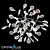 Evita SP63 White Pendant Light 3D model small image 1