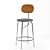 Sleek Modern Patal Chair 3D model small image 2