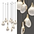 Elegant Stillabunt Chandelier: Timeless Beauty 3D model small image 2