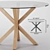 Elegant Arya Dining Table 3D model small image 6