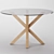 Elegant Arya Dining Table 3D model small image 9