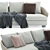 Elegance Redefined: Minotti Lawson Sofa 3D model small image 3