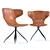 Retro Rusty Chair: Elegant Vintage Design 3D model small image 1
