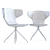 Retro Rusty Chair: Elegant Vintage Design 3D model small image 2
