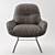 Leya Lounge Chair: Sleek and Stylish 3D model small image 3