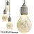 Elegant Filigrana Pendant: Illuminate with Style! 3D model small image 1