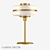 Table Lamp Garda Decor 60GD-9258T
Elegant Metal and Glass Design 3D model small image 1