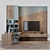 Title: Sleek TV Set with Designer Touch 3D model small image 1