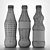 Assorted 0.25L Coca-Cola Beverages 3D model small image 2