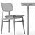 Norr11 Danish Dining Set 3D model small image 5