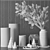 Festive Spruce Branch & Garlands 3D model small image 2
