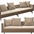 Modern Dock Sofa: High-Quality, Detailed Design 3D model small image 3