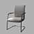 Italian Office Chair Odeon 3D model small image 2