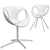 TONON Up 907-L1 Chair: Innovative, Ergonomic Design 3D model small image 2