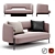 Sleek Virgin Sofa by MisuraEmme 3D model small image 1
