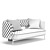 Sleek Virgin Sofa by MisuraEmme 3D model small image 3