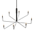 Elegant Clive 8-Arm Chandelier: Timeless Beauty 3D model small image 4