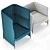 Arflex Algon Chair 3D model small image 2